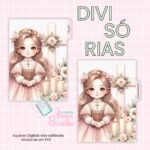 Caderno A5 Primeira Eucaristia Rose Gold Girls 4 em 1 + Brinde (Jana Bicalho) - Imagem 14