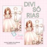 Caderno A5 Primeira Eucaristia Rose Gold Girls 4 em 1 + Brinde (Jana Bicalho) - Imagem 16