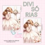 Caderno A5 Primeira Eucaristia Rose Gold Girls 4 em 1 + Brinde (Jana Bicalho) - Imagem 18