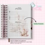 Caderno A5 Primeira Eucaristia Rose Gold Girls 4 em 1 + Brinde (Jana Bicalho) - Imagem 6