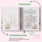 Caderno A5 Primeira Eucaristia Rose Gold Girls 4 em 1 + Brinde (Jana Bicalho) - Imagem 7
