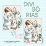 Caderno A5 Primeira Eucaristia Blue Boys 4 em 1 + Brinde (Jana Bicalho) - Imagem 7