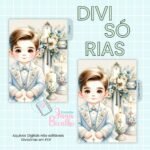 Caderno A5 Primeira Eucaristia Blue Boys 4 em 1 + Brinde (Jana Bicalho) - Imagem 13