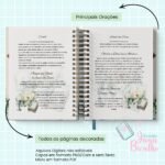 Caderno A5 Primeira Eucaristia Blue Boys 4 em 1 + Brinde (Jana Bicalho) - Imagem 11