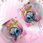 Stitch Páscoa Chocolates - Artes para Canecas (Arte Dez) - Imagem 5
