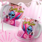 Stitch Páscoa Chocolates - Artes para Canecas (Arte Dez) - Imagem 3
