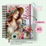 Caderno Pautado A5 + Bloquinho - Essência N1 (Jana Bicalho)