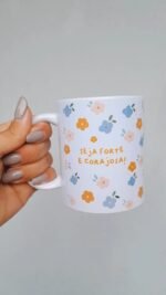 Frases Mulher 2024 - Artes Canecas (Caneca Básica) - Imagem 7