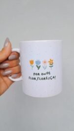 Frases Mulher 2024 - Artes Canecas (Caneca Básica) - Imagem 4