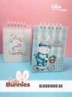 Cute Bunnies - Bloquinho A6 (Tita)