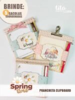 Spring Time - Prancheta Clipboard (Tita)