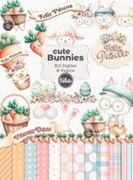 Cute Bunnies - Como Ilustrações e Papéis (Tita) - Imagem 8