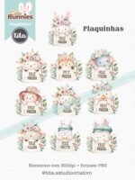 Cute Bunnies - Como Ilustrações e Papéis (Tita) - Imagem 4