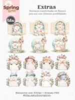 Spring Time - Como Ilustrações e Papéis (Tita) - Imagem 9