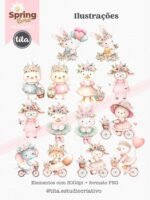 Spring Time - Como Ilustrações e Papéis (Tita) - Imagem 10