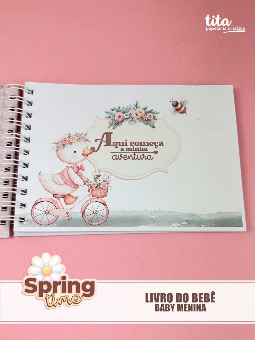 Spring Time - Combão Encadernação Menino & Menina (Tita) - Imagem 6