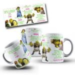 O que a Gente Vai Prometer Um Para o Outro Shrek e Fiona – Arte Avulsa