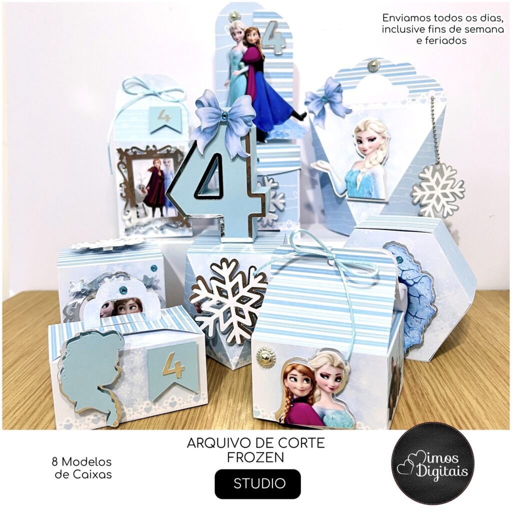 0038 -FROZEN Frozen - Kit Avulso Festa - Imagem 1