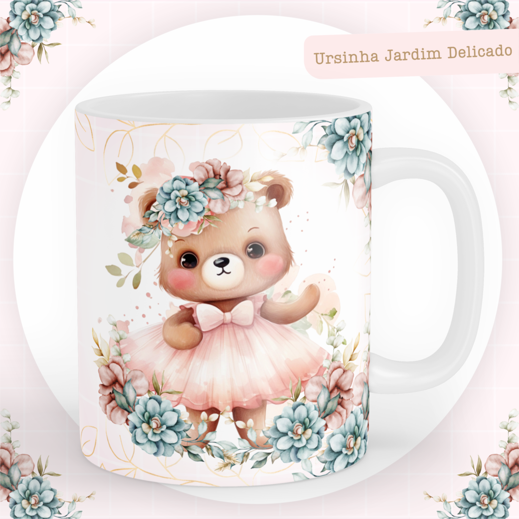 Ursinha Jardim Delicado - Kit Maternidade - Imagem 4