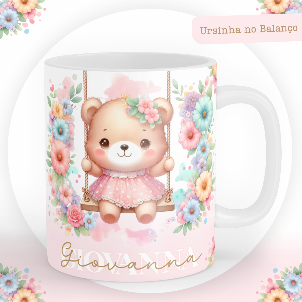 Ursinha no Balanço - Kit Maternidade - Imagem 7