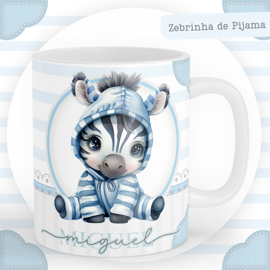 Zebrinha de Pijama - Kit Maternidade - Imagem 7