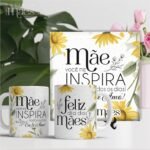 Artes Canecas e Azulejos SEM Foto - Dia das Mães V24 (Vintage) - Imagem 17