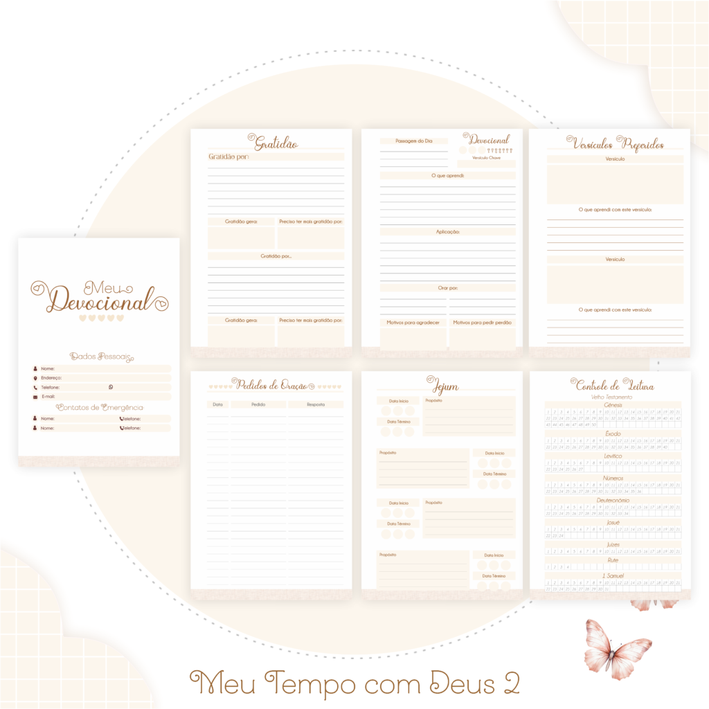 Kit CRISTÃO - Meu Tempo com Deus 1 (Pamella) - Imagem 10