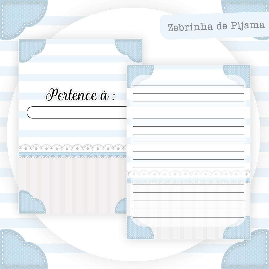 Zebrinha de Pijama - Kit Maternidade - Imagem 4