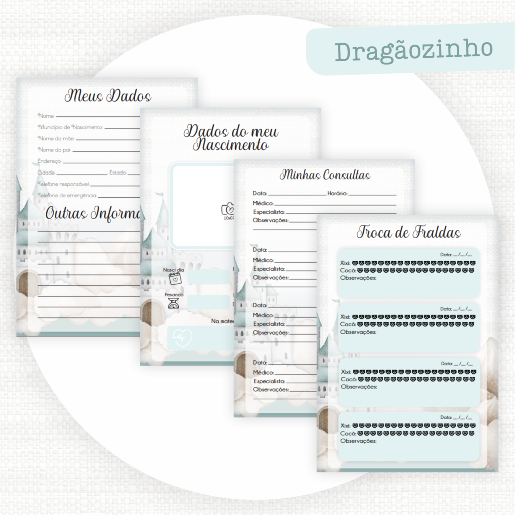 Dragãozinho - Kit Maternidade - Imagem 11