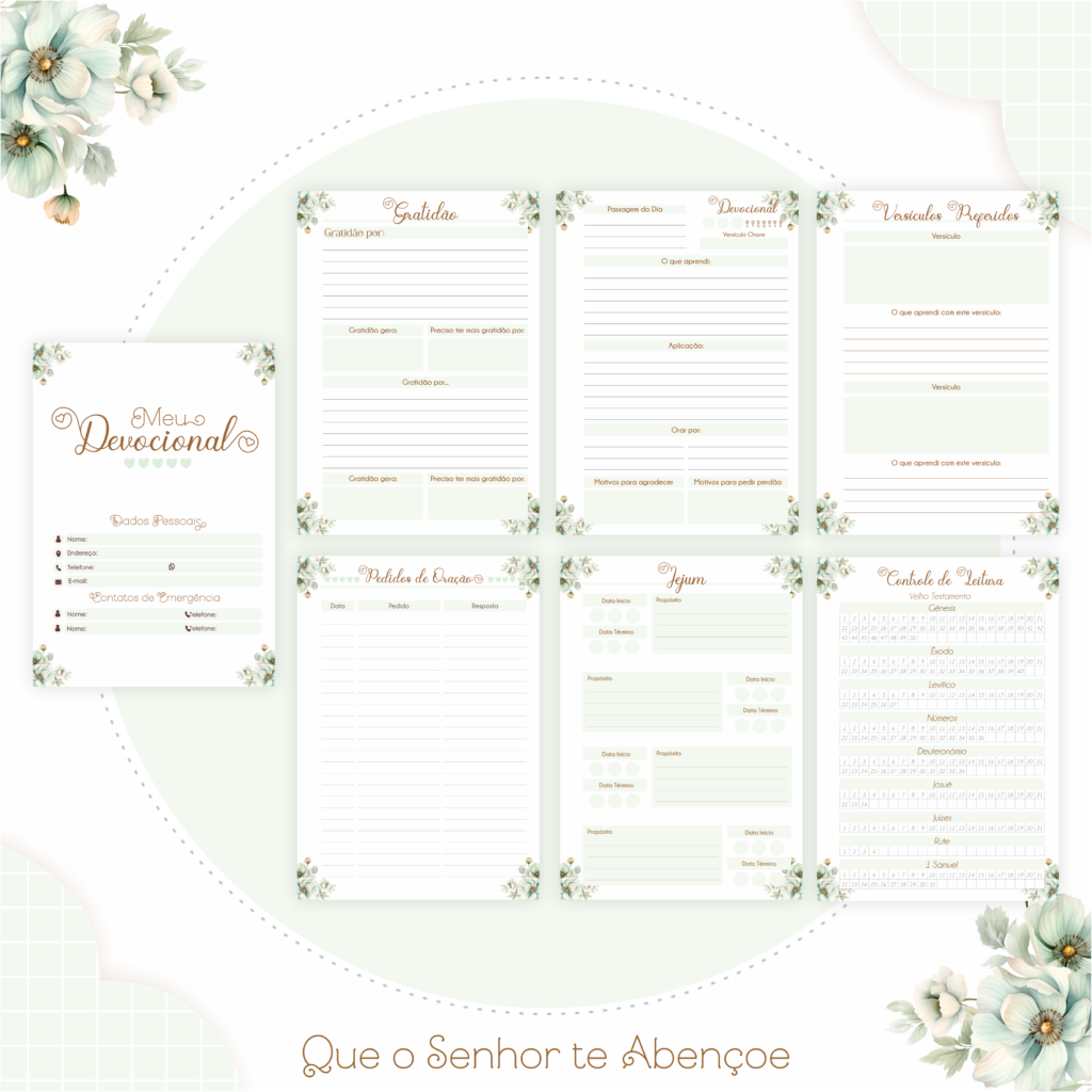 Kit CRISTÃO - Que o Senhor Te Abençoe (Pamella) - Imagem 10