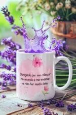 Mãe Leoa Rosa - Arte Avulsa Caneca - Imagem 3