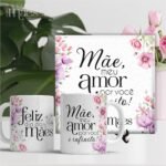 Artes Canecas e Azulejos SEM Foto - Dia das Mães V24 (Vintage) - Imagem 18