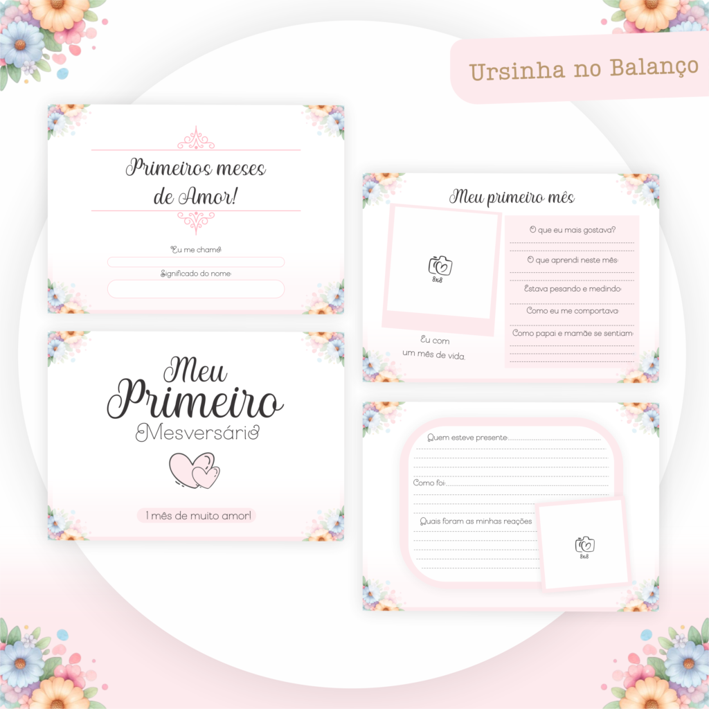 Ursinha no Balanço - Kit Maternidade - Imagem 5