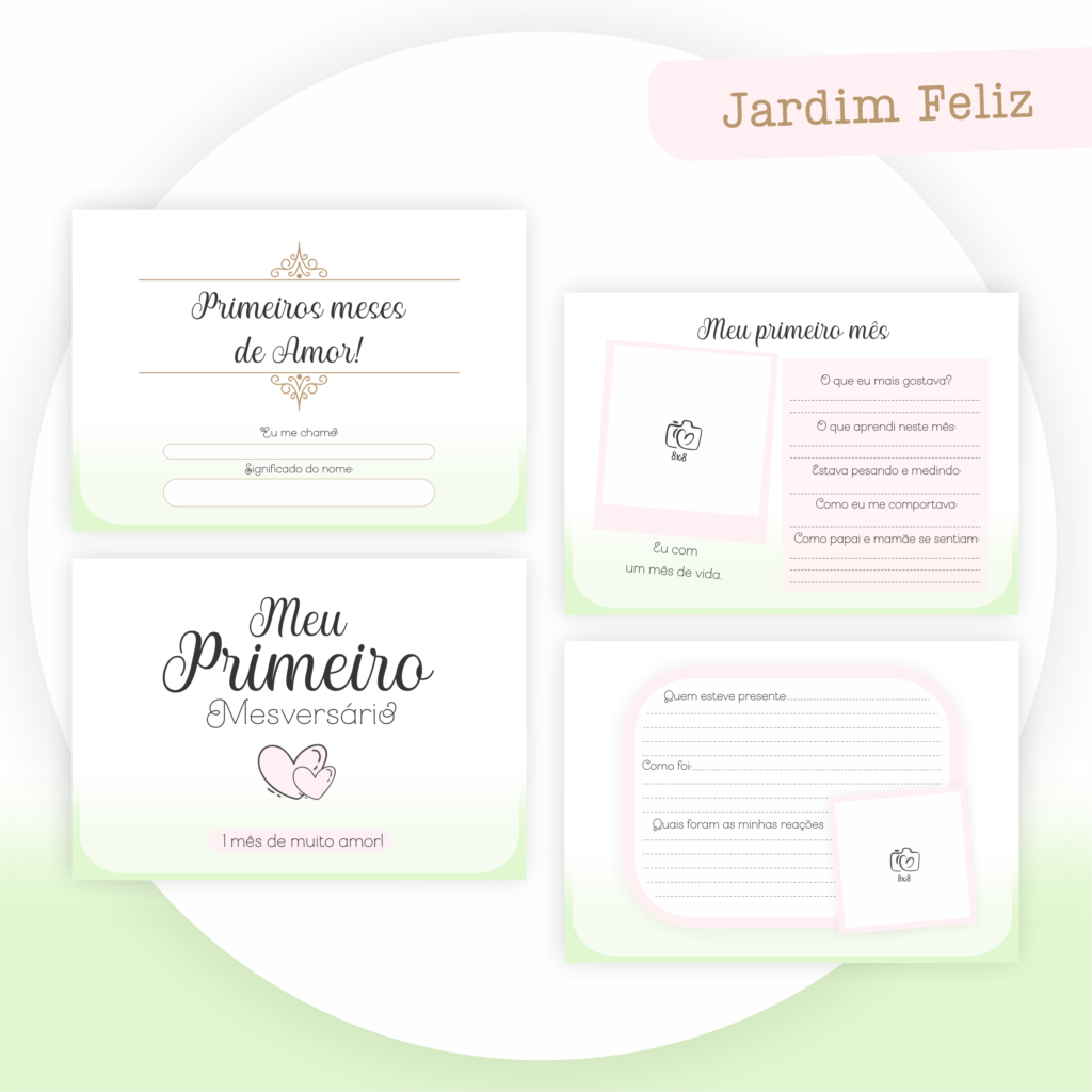 Jardim Feliz - Kit Maternidade - Imagem 5