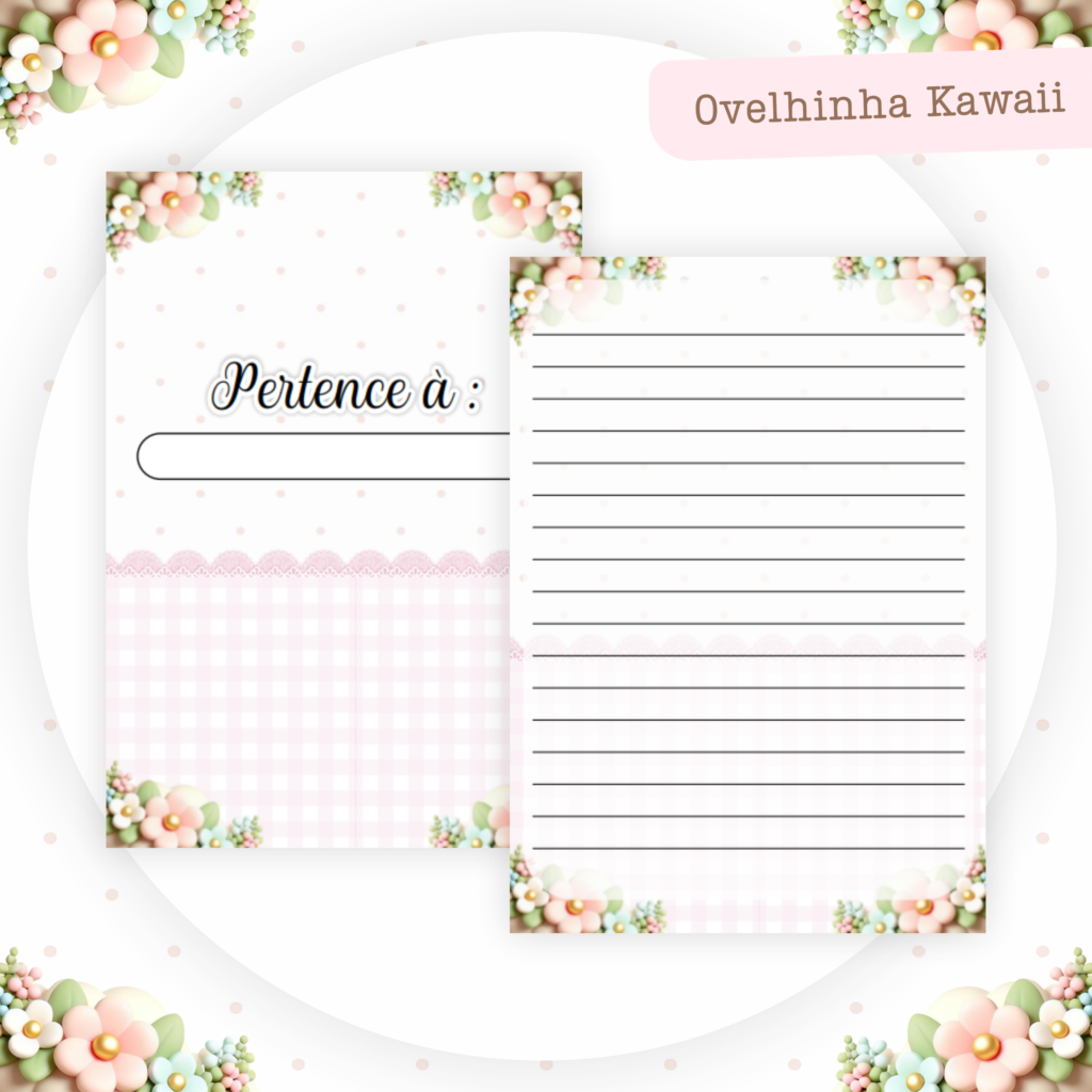 Ovelinha Kawaii - Kit Maternidade - Imagem 6