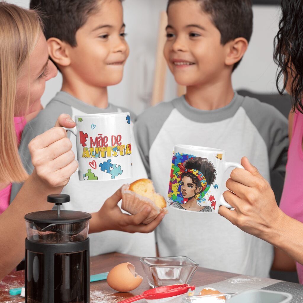 Mãe de Autista – Artes Canecas | Camisas (Yukina) - Imagem 3