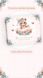 Ursinha Jardim Delicado - Kit Maternidade - Imagem 11