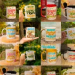 Coleção Salmos - Kit Digital | Artes Canecas (Avião sem Asa) - Imagem 2