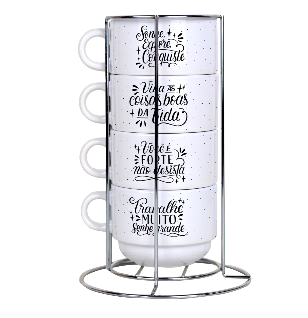 Você é Forte - Artes Torre Xícaras - Imagem 1