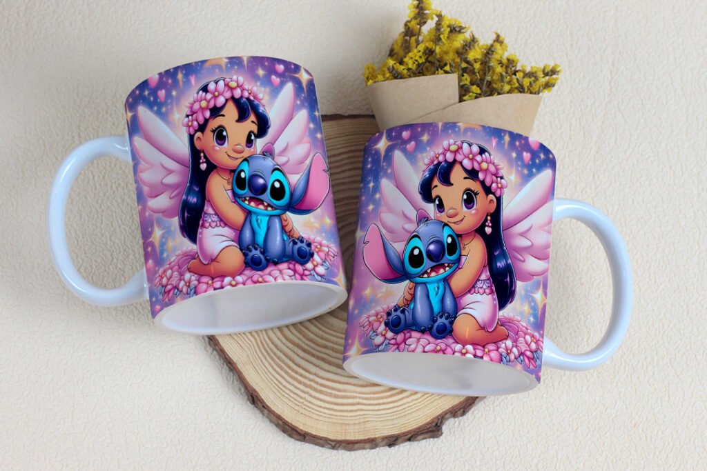 Stitch - 2 Artes Avulsa Caneca - Imagem 2