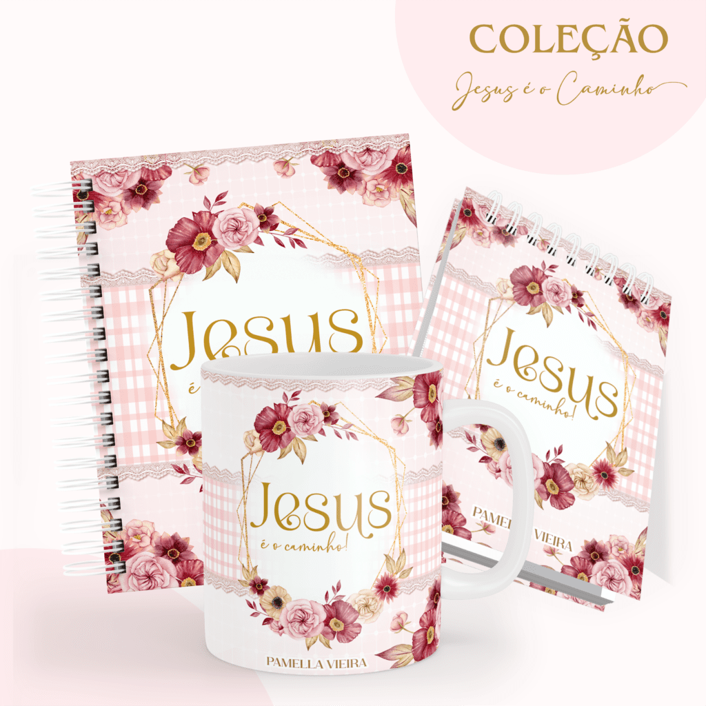 COMBO Jesus é o Caminho 2024 – 5 Modelos (Pamella) - Imagem 2