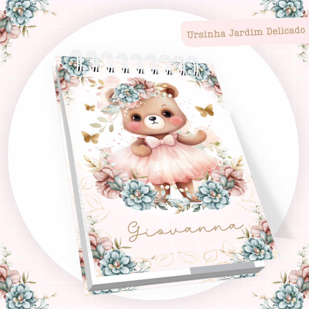 Ursinha Jardim Delicado - Kit Maternidade - Imagem 5