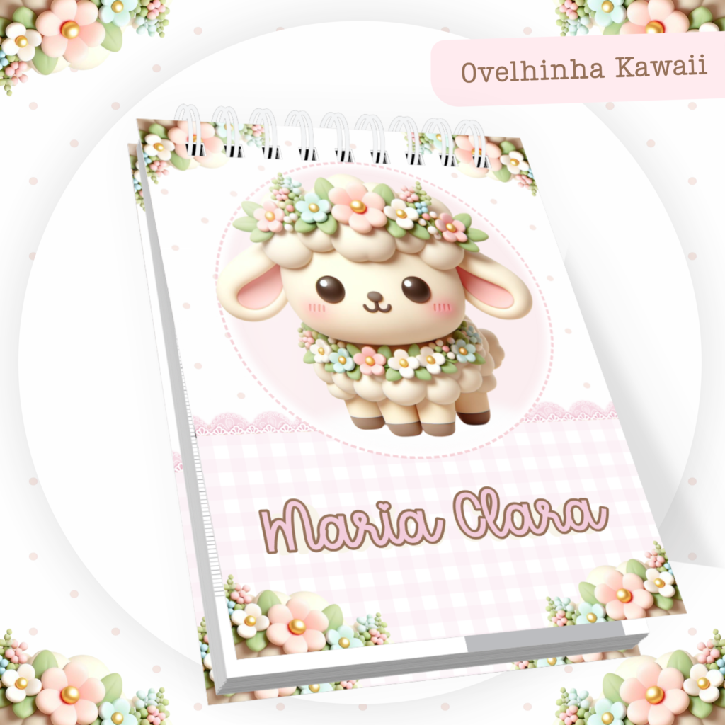 Ovelinha Kawaii - Kit Maternidade - Imagem 9