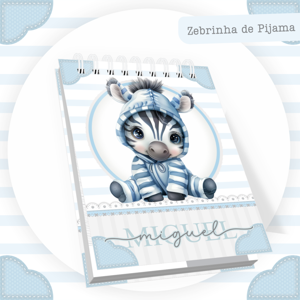 Zebrinha de Pijama - Kit Maternidade - Imagem 8