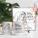 Artes Canecas e Azulejos SEM Foto - Dia das Mães V24 (Vintage) - Imagem 10