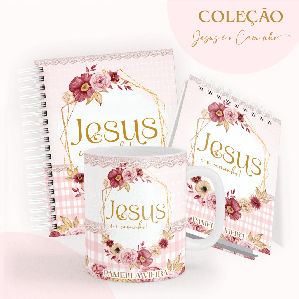 COMBO Jesus é o Caminho 2024 – 5 Modelos (Pamella) - Imagem 3