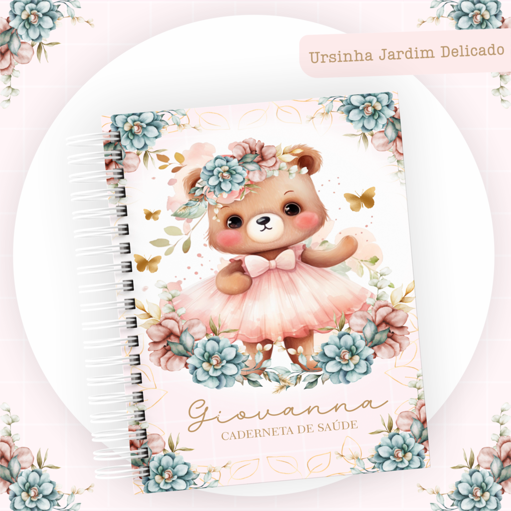 Ursinha Jardim Delicado - Kit Maternidade - Imagem 6