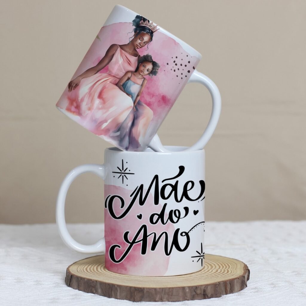 Mãe Watercollor Lettering V6 - Artes Canecas (Yukina) - Imagem 3