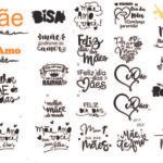 35 Artes Lettering Dia das Mães em Studio