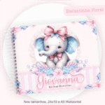 Elefantinha Floral - Kit Maternidade - Imagem 10